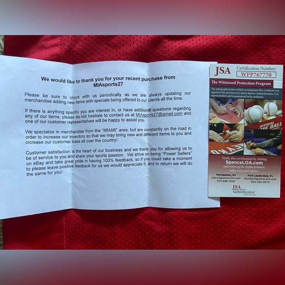 San Francisco 49er’s Frank Gore signed jersey - Picture 3 of 4